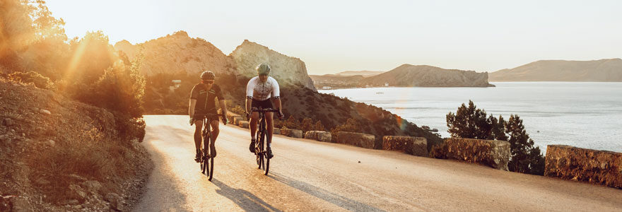 circuits de vélo en bord de mer